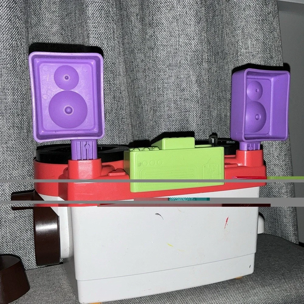 VTech Go! Go! Cory Carson DJ Trax The Roll Train Lights Engine And Turntable